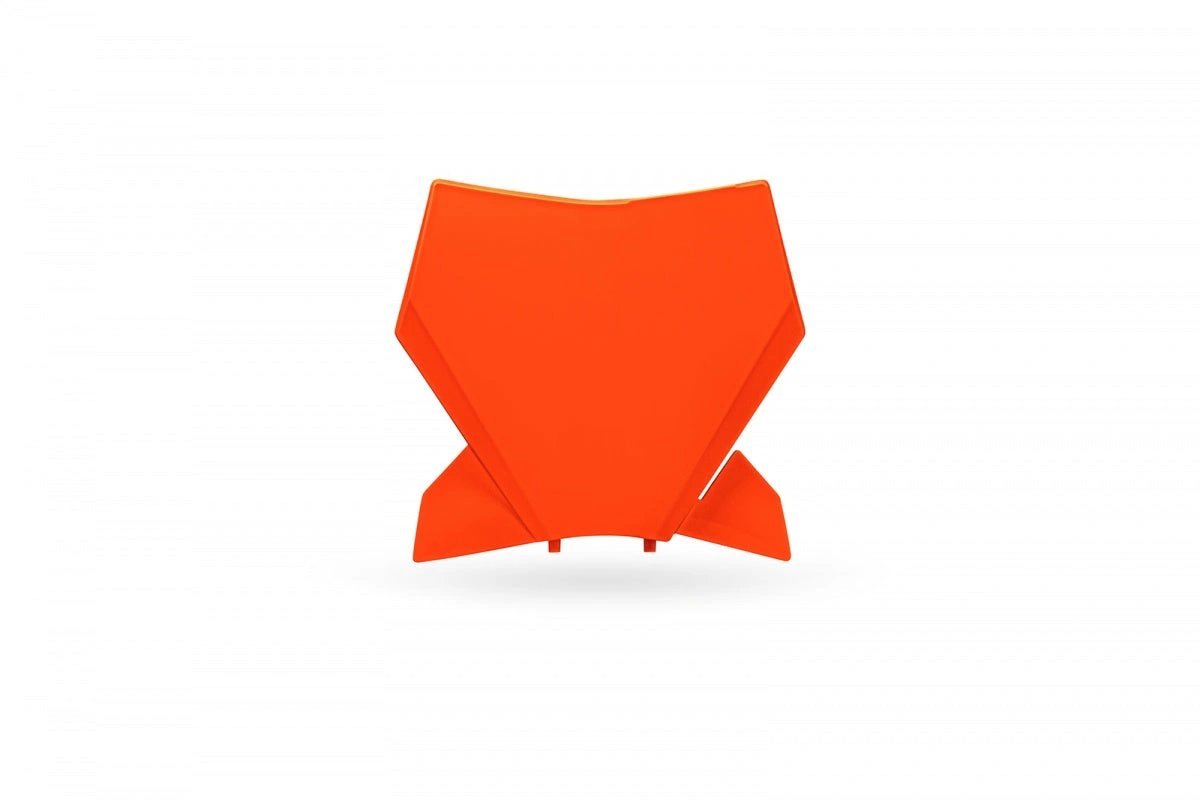 UFO Vorderes Nummernschild Fluor Orange KTM SX 125/150/250/300 2023 - & SX - F 250/350/450 2023 - MxProStoreParts
