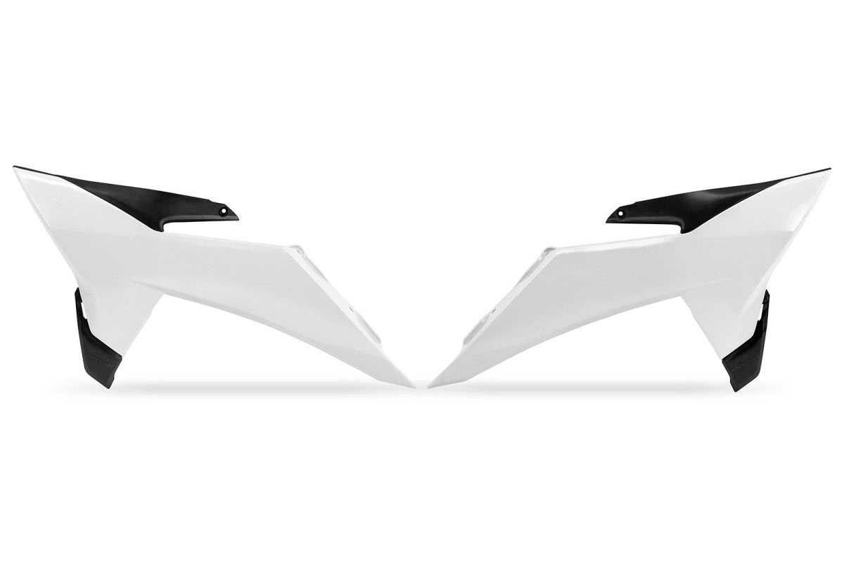 UFO Kühlerkappen Weiß 2020 KTM SX 125/150/250/300 2023 - 2026 & SX - F 250/350/450 2023 - 2026 (Modell 2025) - MxProStoreParts