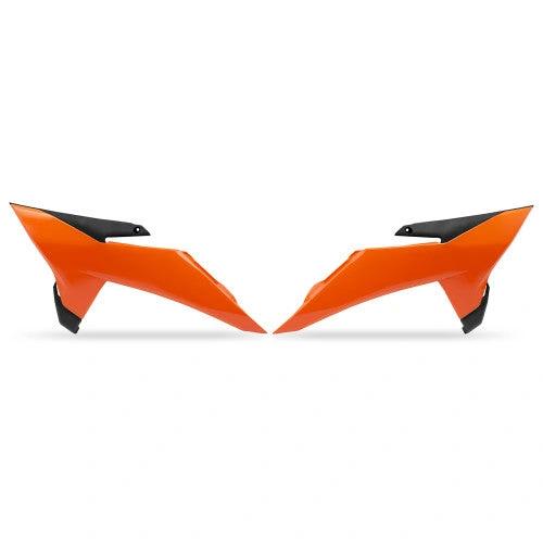 UFO radiator kappen Oranje KTM SX 85 2025 - MxProStoreParts