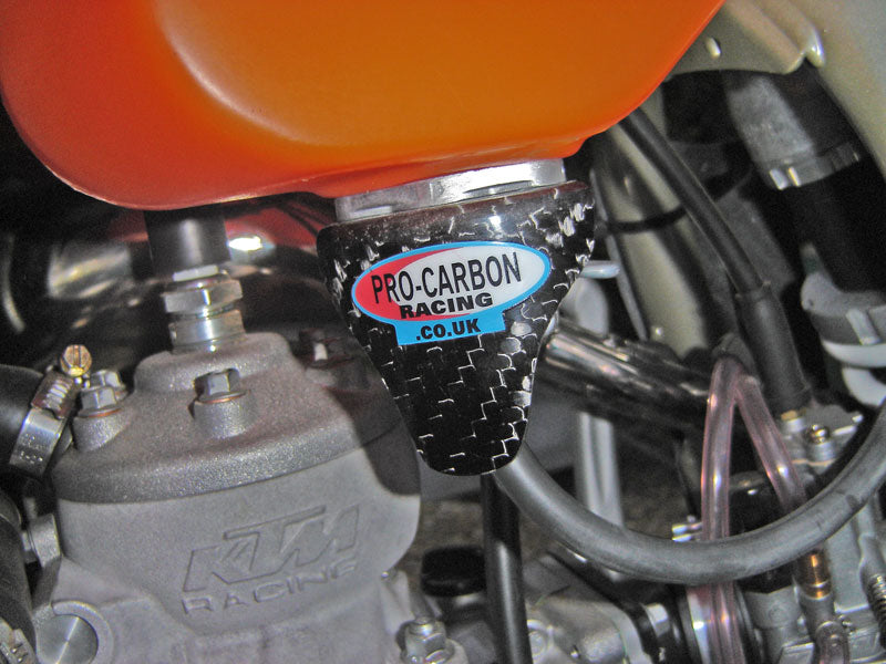 Pro Carbon fuel cap protector KTM SX 85/125/250 2003-2010