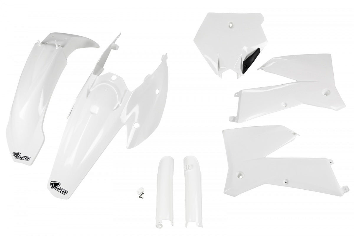 UFO plastic kit Wit KTM SX 125/250 2005-2006 & SX-F 250 2005-2006 ( full kit )
