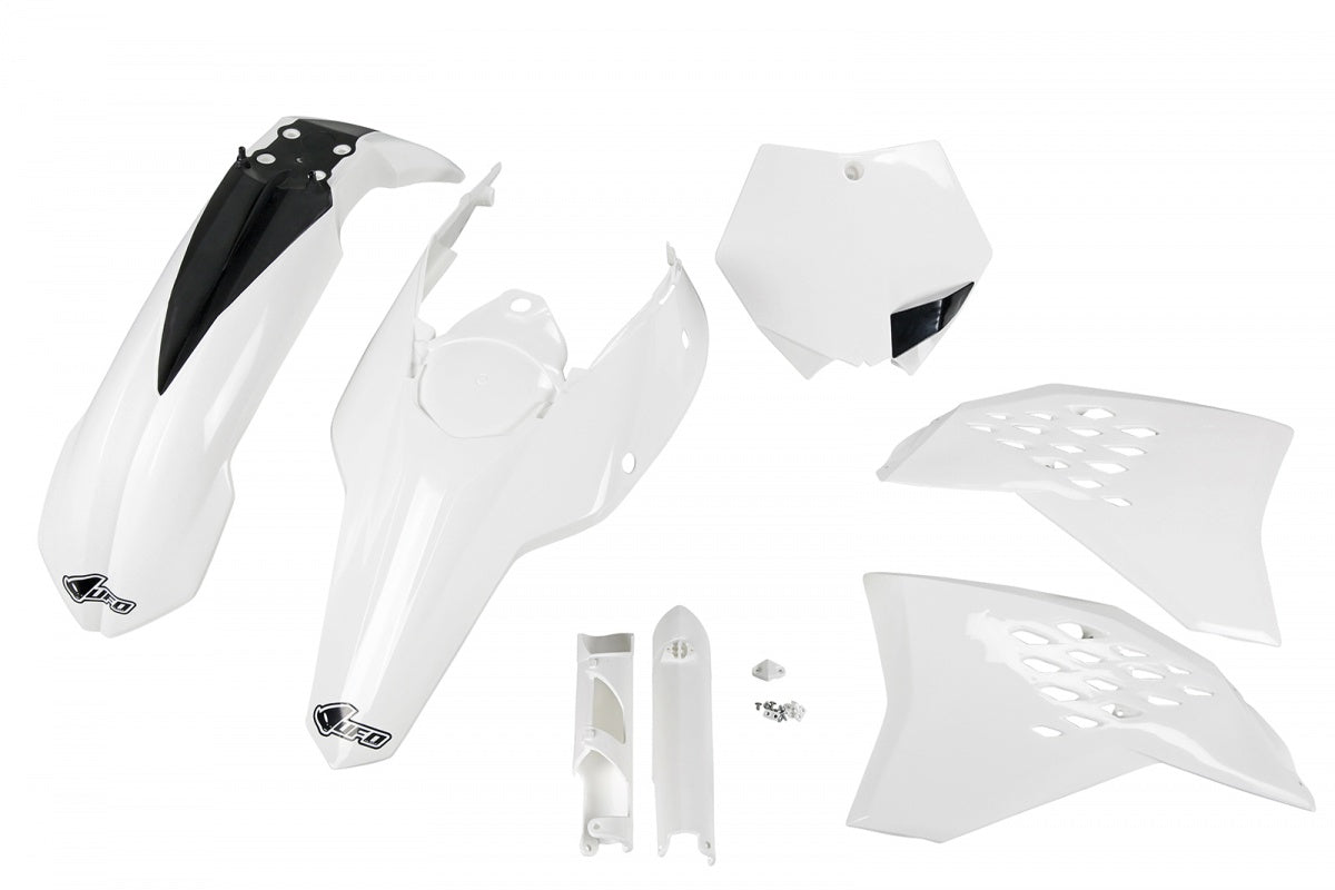 UFO plastic kit Wit KTM SX/SX-F 125/144/250/350/450/505 07-10 ( full kit )