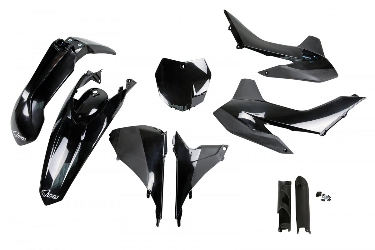 UFO plastic kit Zwart KTM SX/SX-F 125/150/250/350/450 2013-2014 ( full kit )