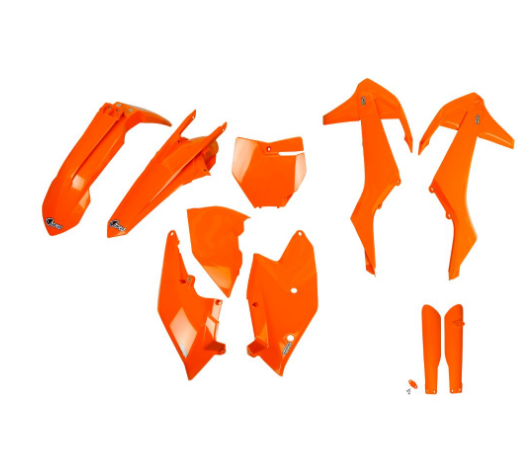 UFO plastic kit Orange KTM SX 125/150 16-18 & SX 250 17-18 & SX-F 250/350/450 16-18 ( full kit )