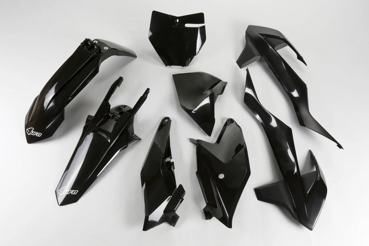 UFO Kunststoff-Kit Schwarz KTM SX 85 2018 - und Gas Gas MC 85 2021 - MxProStoreParts
