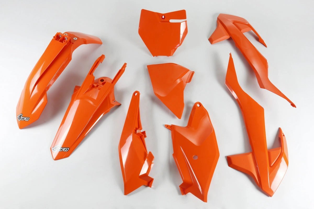 UFO Kunststoffkit Orange KTM SX 85 2018 - & Gas Gas MC 85 2021 - MxProStoreParts