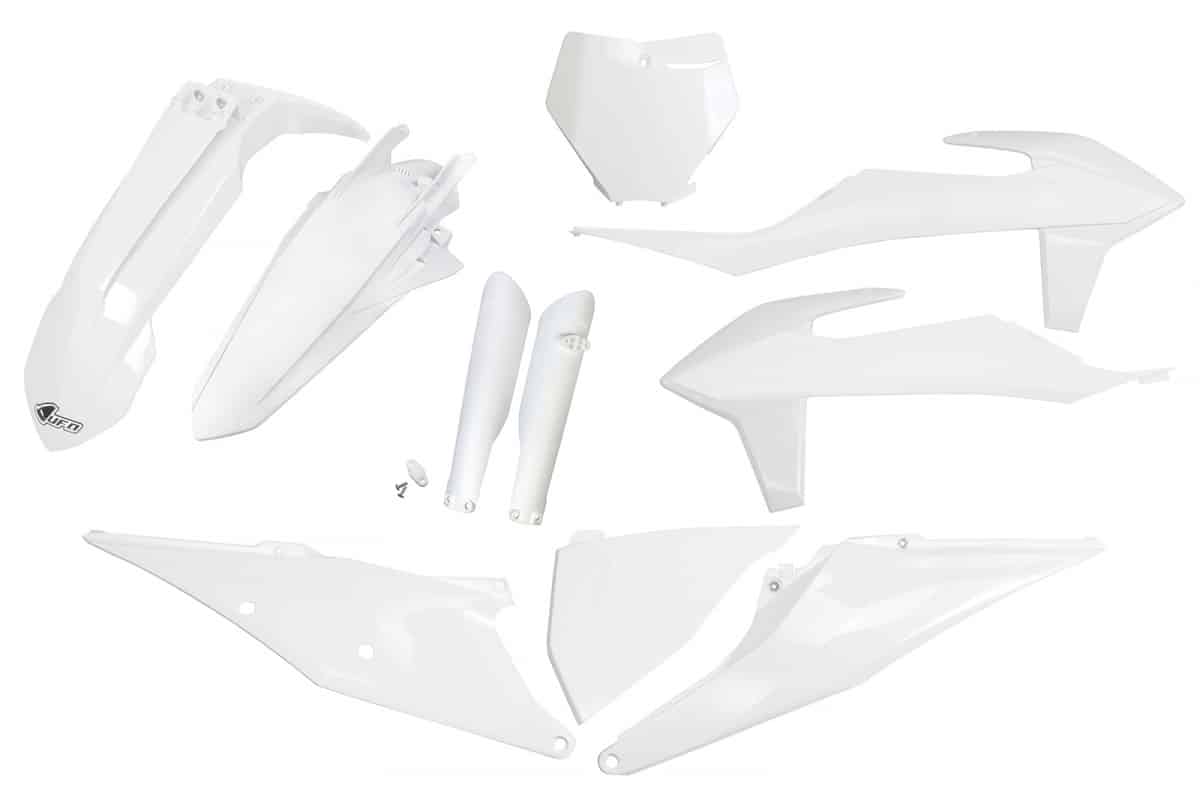 UFO plastic kit Wit KTM SX 125/150/250 19- & SX-F 250/350/450 19- ( full kit ) - MxProStoreParts