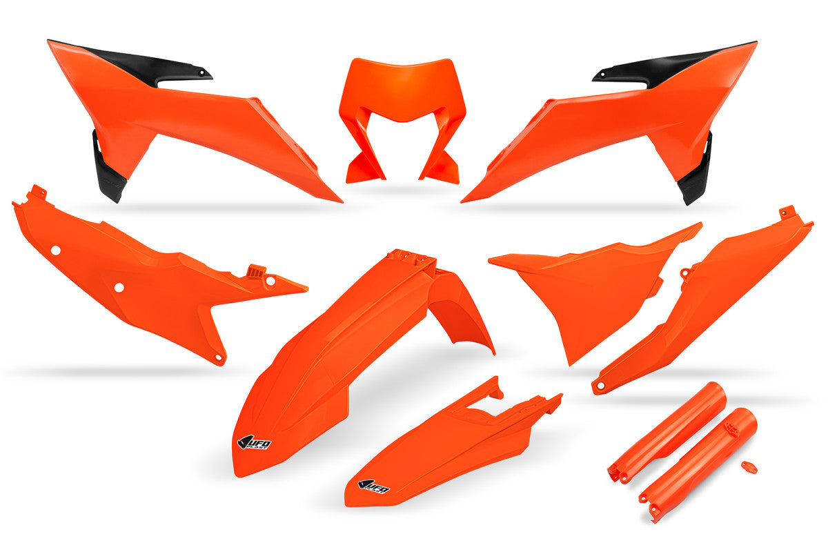 UFO plastic kit Fluor Oranje ( Full kit ) KTM EXC/EXC-F 250/300/350/450/500 2024- ( 2026 look )