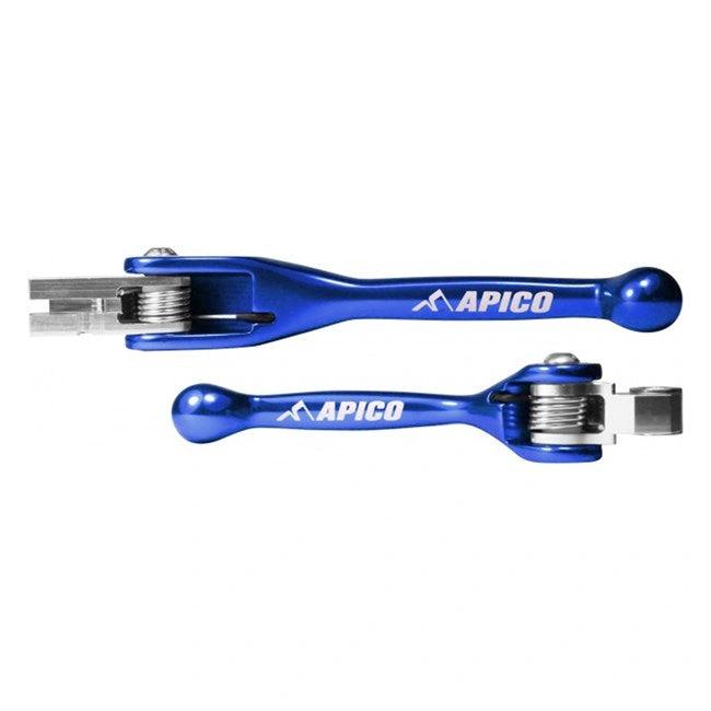 Apico blaues Klapphebel-Set für Yamaha YZ 65 18 - 19 & YZ 85 15 - 19 - MxProStoreParts