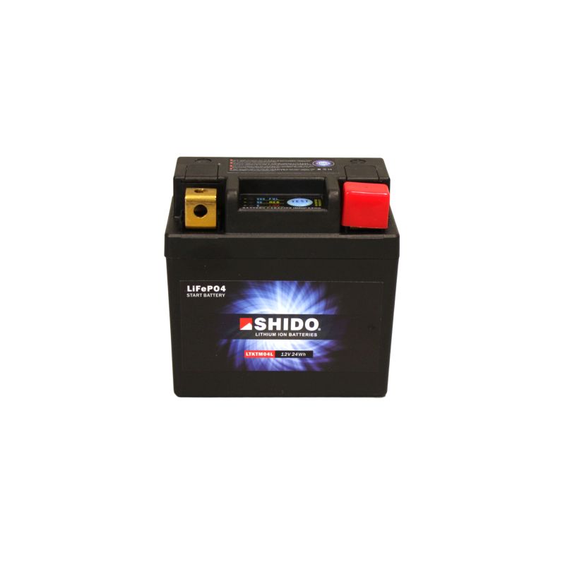 Shido Lithium-Ion Accu LTKTM04L – CRF & SX-F / FC-compatibel