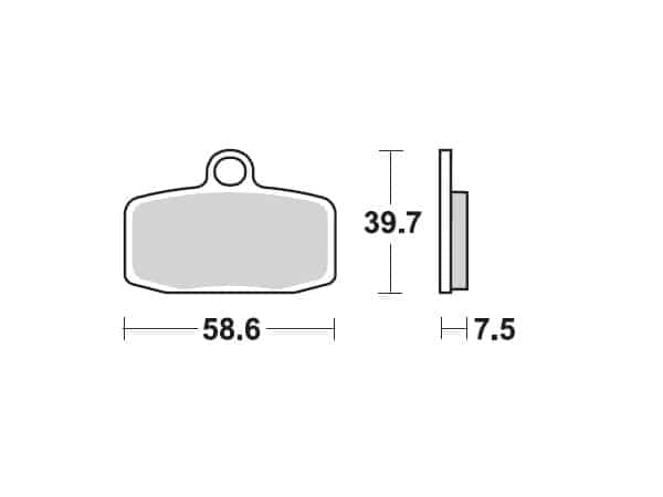 Mino Sintered Voor remblokken KTM SX 85 2012-2020