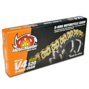 Moto Master V4 O-Ring Kette gold 520 x 120 Glieder