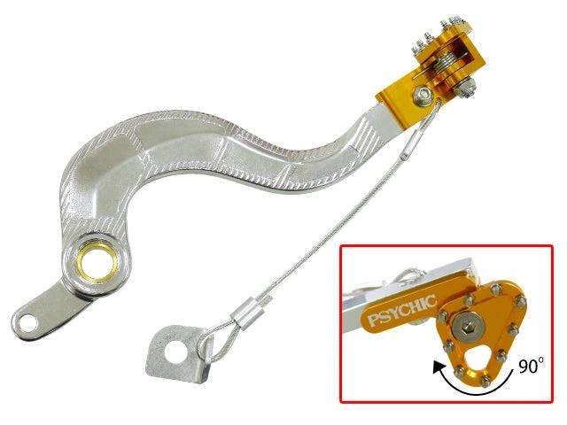 Sixty5 brakepedal RMZ450 08-13 gold