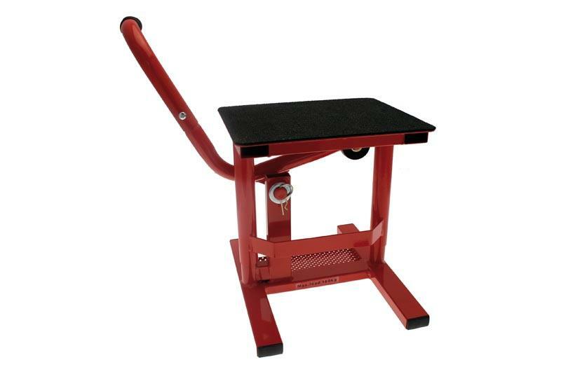 Airtime motorcycle jack Red