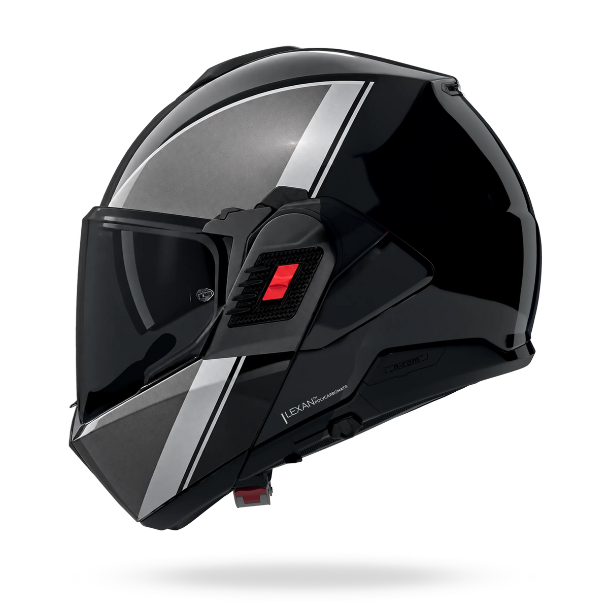NOLAN N120-1 VERNICIATURA SPECIALE 341 systeemhelm M Black / Grey / Silver – N1F0007303412 - MxProStoreParts