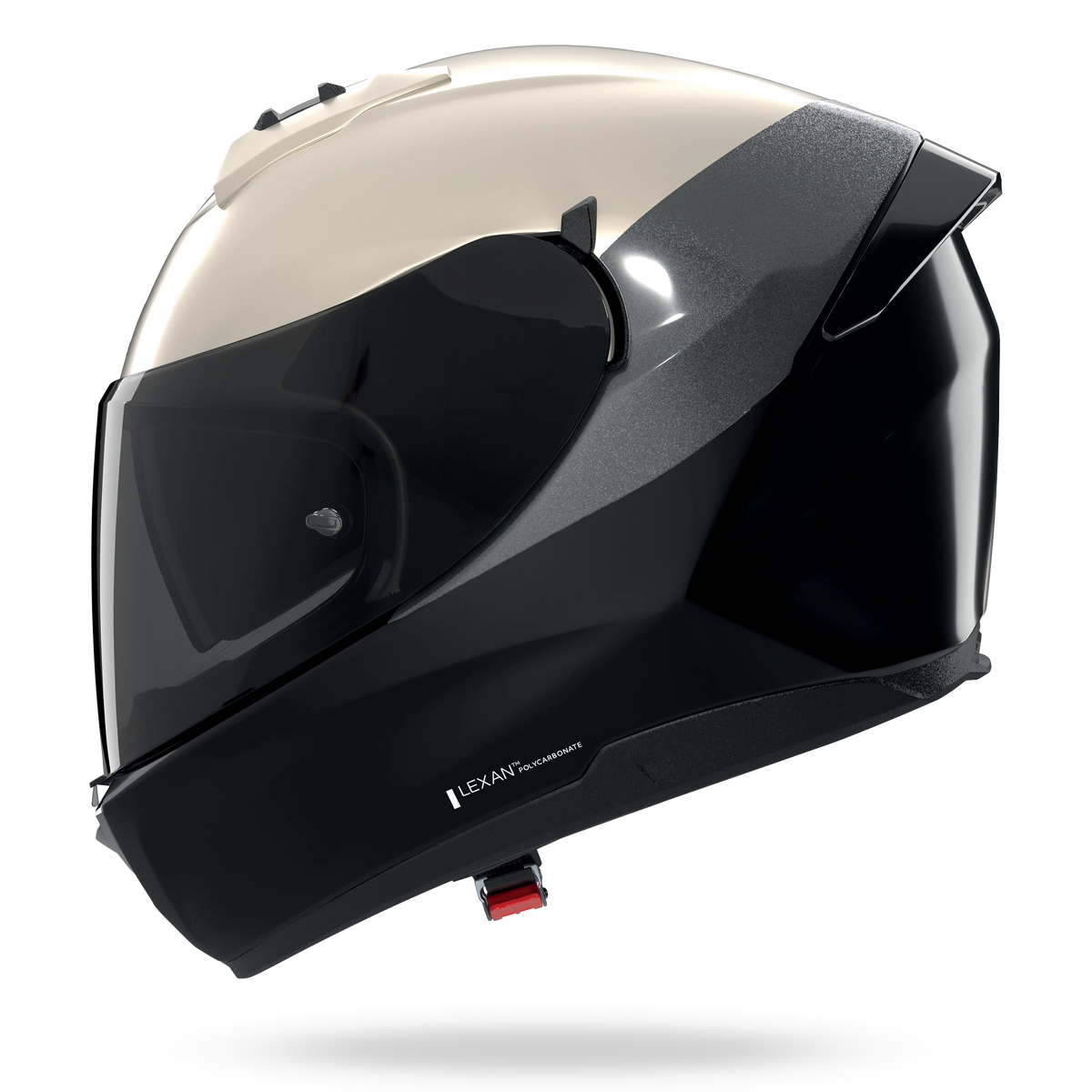 NOLAN N60-6 VERNICIATURA SPECIALE 346 integraalhelm – L – zwart / ivoor / antraciet, glanzende afwerking