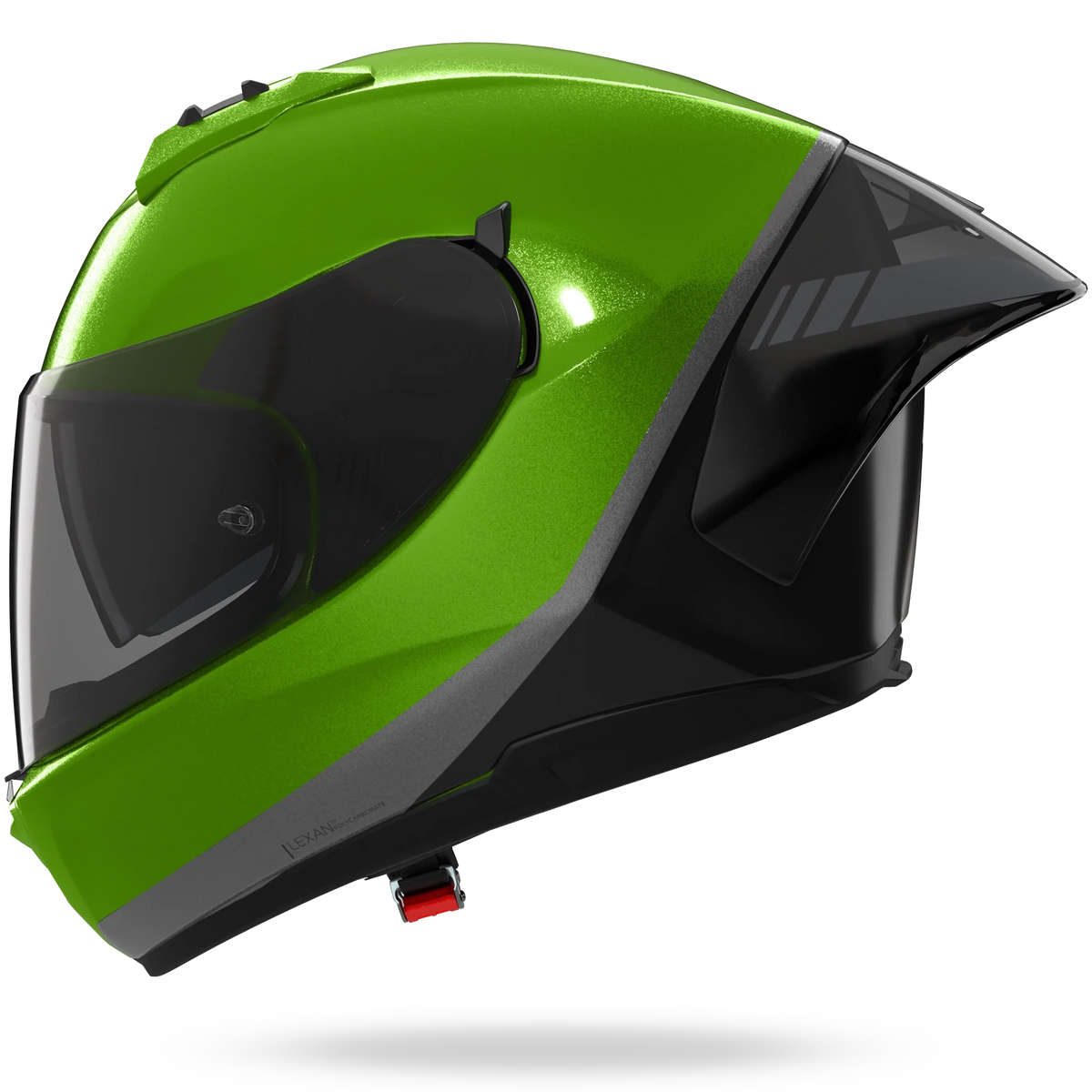 NOLAN N60-6 SPORT VERNICIATURA SPECIALE 351 integraalhelm M – metallic groen / zwart / antraciet - MxProStoreParts