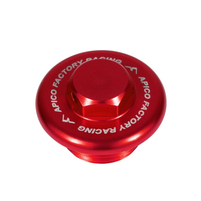 Apico olievuldop aluminium Rood Honda/Kawasaki/Yamaha/Suzuki