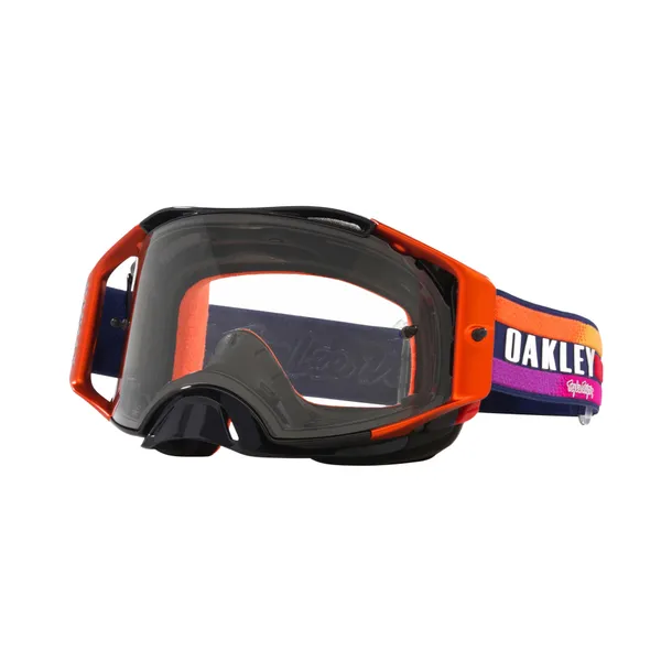 Oakley Airbrake MX TLD Navy Sunrise - clear lens