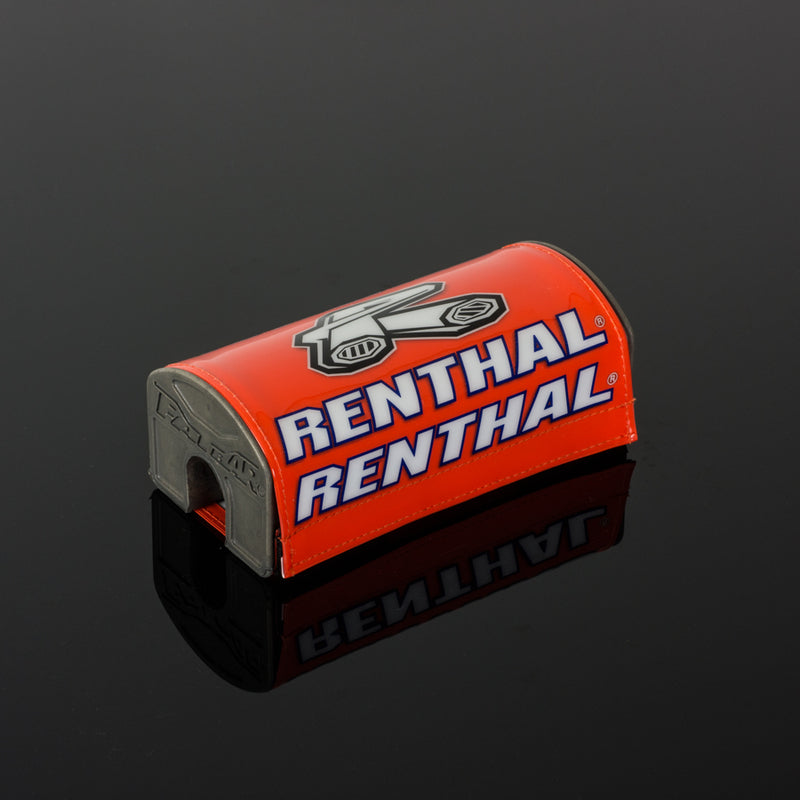 Renthal Steering Block Orange/White/Blue for Fatbar