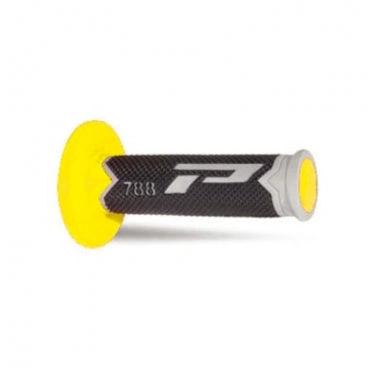 Pro Grip Handgriffe 788 Schwarz / Grau / Gelb - MxProStoreParts
