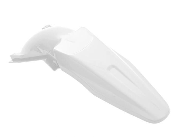 Racetech weißer hinterer Kotflügel für Kawasaki KLX 450R 08 - 16 - MxProStoreParts