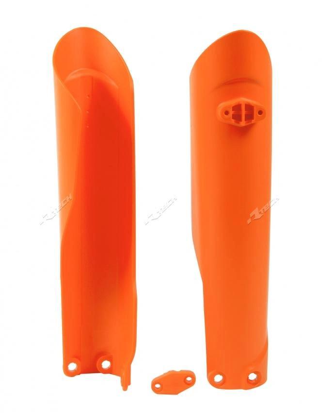Racetech Vordergabelprotektoren Orange 2016 KTM SX 125/150/250 15 und SX-F 250/350/450 15 und EXC 250/300 16 und EXC-F 250/350/450/500 16 und Husqvarna TC/FC 85/125/250/350/450 15 - MxProStoreParts