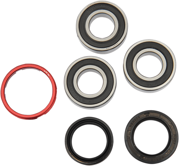 Pivot Works Hinterradlager-Set (mit Ring) Honda CR125R 90 - 99 & CR250R 90 - 99 & CR500R 90 - 01 - MxProStoreParts
