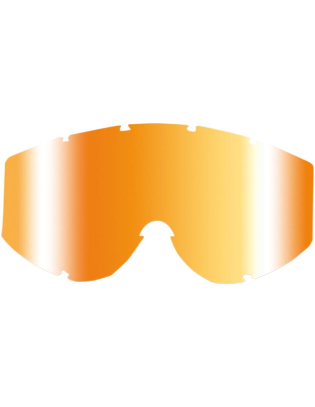 Pro Grip Mirror Lens Orange for tear-off lens