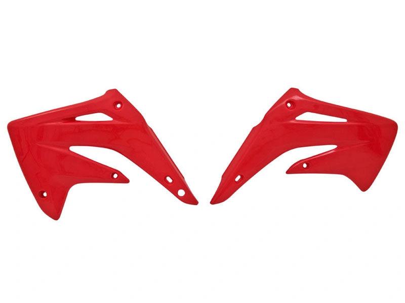 Racetech/WRP radiator kappen Rood Honda CR 85R 03 - 07 - MxProStoreParts