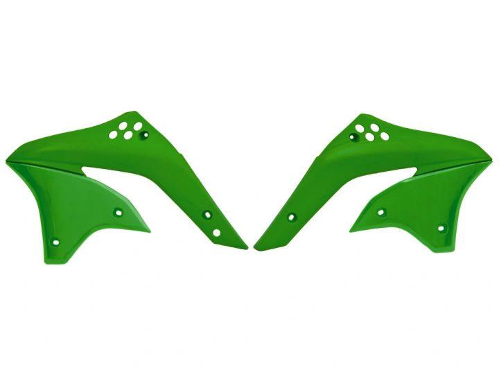 Racetech Kühlerdeckeln Grün für Kawasaki KX 450F 2006 bis 2008 – MxProStoreParts