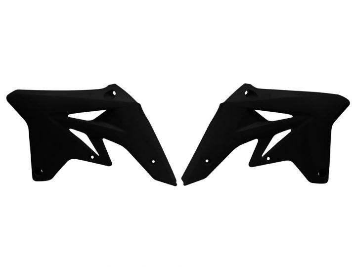 Racetech Kühlerdeckel Schwarz für Suzuki RM-Z 250 07-09 - MxProStoreParts