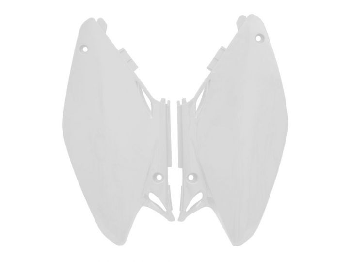 Racetech side number plates White Honda CR 125R/250R 2002-2007