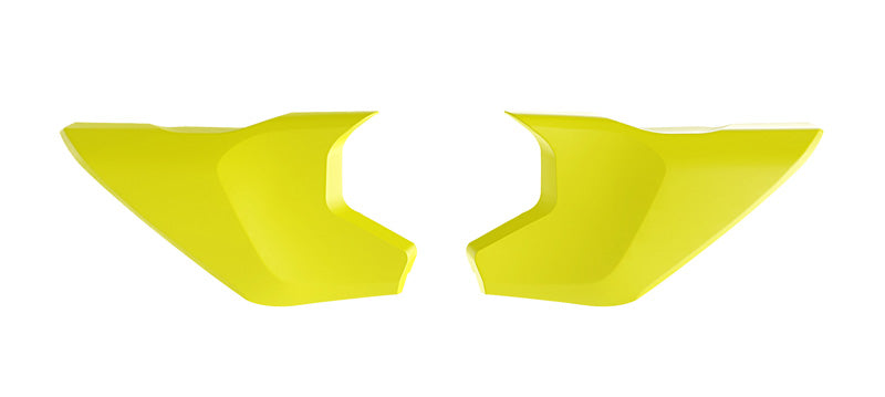 Racetech Side Number Plates Fluorescent Yellow Husqvarna TC 65 2024-