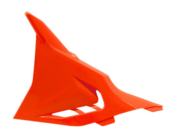 Racetech Luchtfilterkap Fluor Oranje met gaten KTM SX 125/150/250/300 2023- & SX-F 250/350/450 2023- & EXC/EXC-F 250/300/350/450/500 2024-