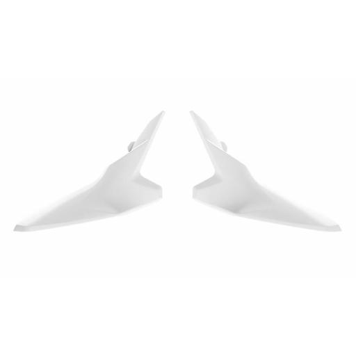 Racetech Side Number Plates White KTM SX 65 2024- & Gas Gas MC 65 2024-