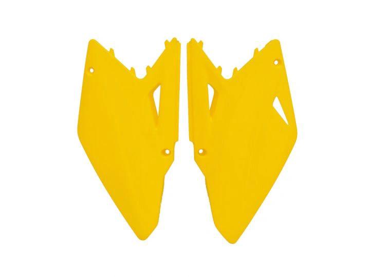 Racetech Seitennummernschilder Gelb Suzuki RM-Z 450 2008 - 2017 - MxProStoreParts