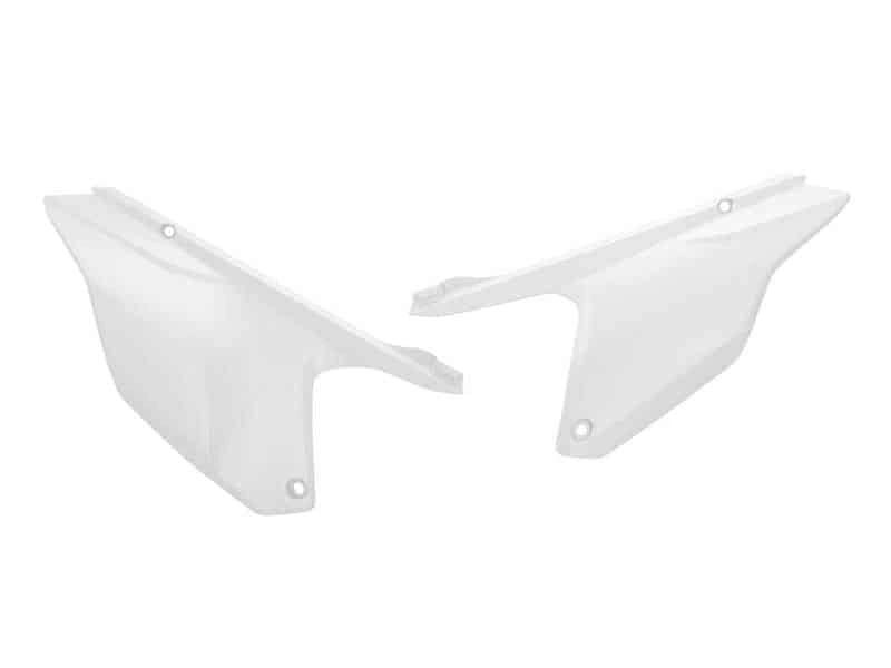 Racetech Weiße Hinterkennzeichen für Triumph TF 250X 2024 und TF 450RC 2024 - MxProStoreParts