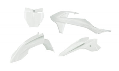 Racetech plastic kit Wit KTM SX 50 2016-2023