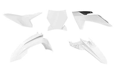 Racetech Kunststoff-Kit Weiß KTM SX 50 2024 - MxProStoreParts