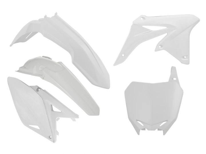 Racetech Kunststoffkit Weiß Suzuki RM-Z 250 2010-2018 - MxProStoreParts