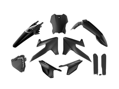 Racetech plastic kit Zwart Triumph TF 250X 2024- & TF 450RC 2025-