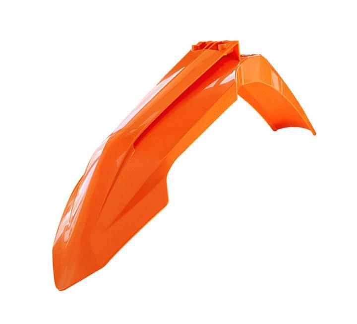 Racetech Vorerschutzblech Orange KTM SX 125/150/250/300 2023 – SX-F 250/350/450 2023 – KTM EXC/EXC-F 250/300/350/450/500 2024 – MxProStoreParts