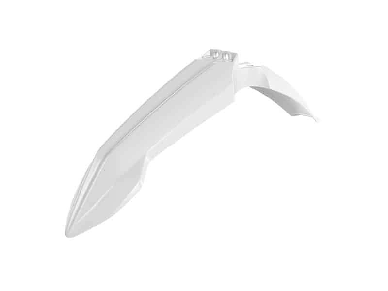 Racetech weißes Vorderradschutzblech für Triumph TF 250X 2024 und TF 450RC 2024 – MxProStoreParts