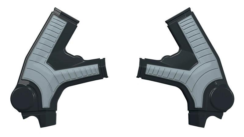 Racetech Rahmen-Schützer schwarz / grau Sur-Ron Ultra Bee - MxProStoreParts