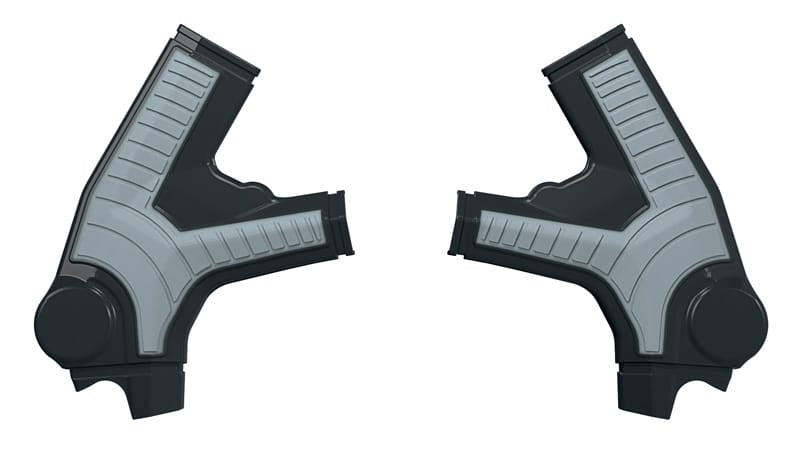 Racetech frame beschermers zwart / grijs Sur-Ron Ultra Bee