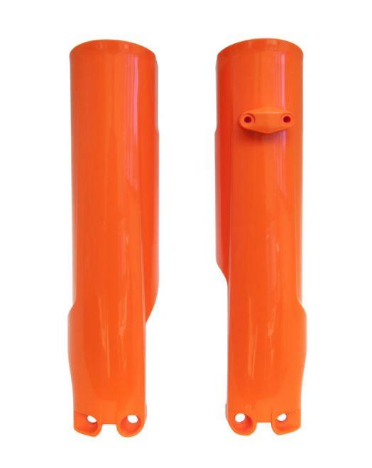 Racetech voorvork beschermers Oranje KTM SX/SX - F 2023 - & EXC/EXC - F 2024 - & Husqvarna TC/FC 2023 - & TE/FE 2024 - MxProStoreParts