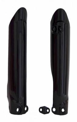 Racetech Vordergabelschutz Schwarz KTM SX 65 2002 - & KTM SX 50 2016 - & Gas Gas MC 65 2021 - & MC - E 3/5 2023 - MxProStoreParts
