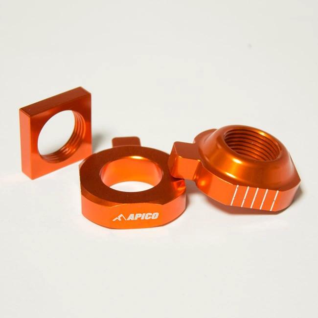 Apico Hinterachsblöcke Orange KTM SX 85 15 – 20 & Husqvarna TC 85 15 – 20 – MxProStoreParts