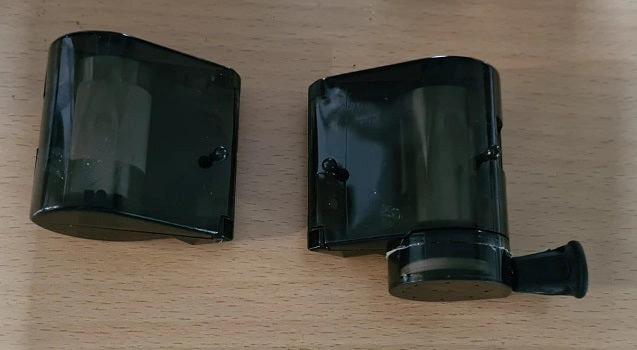 Rip N Roll Schwarzes Roll-Off-System für RNR XL Brillen (36mm) - MxProStoreParts